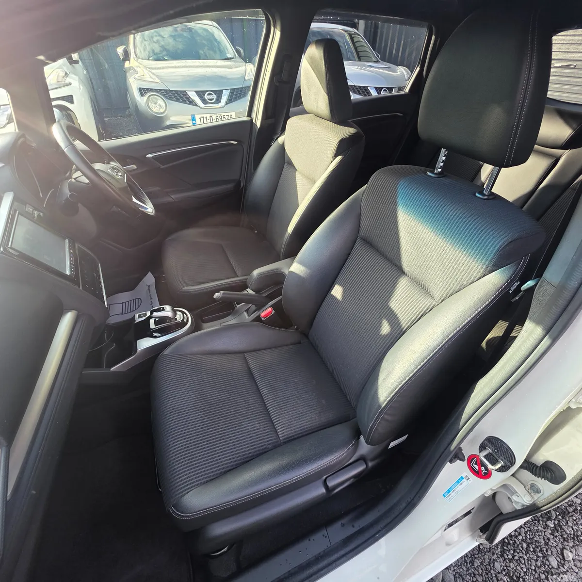 Honda Fit Hatchback, Petrol Hybrid, 2018, White