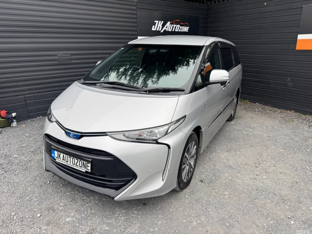 Toyota Estima MPV, Petrol Hybrid, 2018, Silver