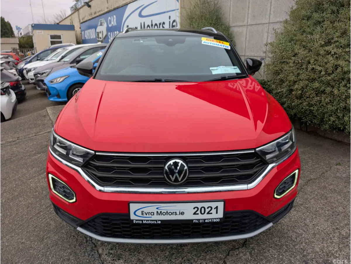 Volkswagen T-Roc SUV, Diesel, 2021, Red
