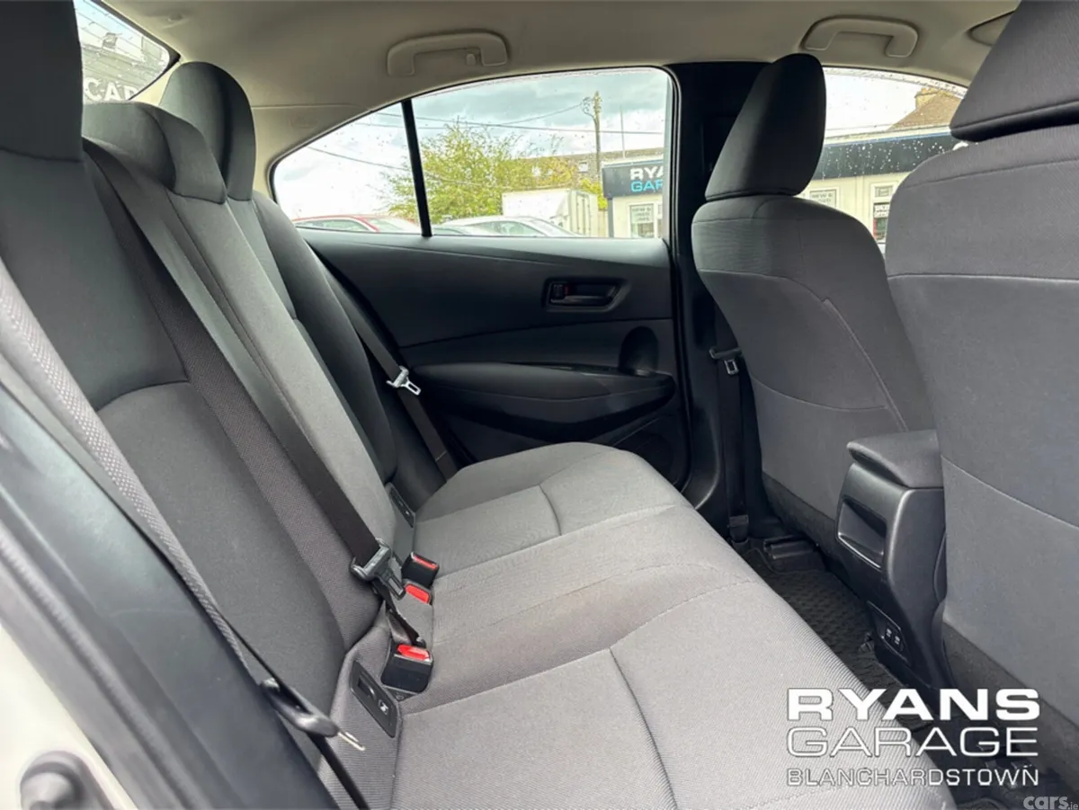 Toyota Corolla Saloon, Petrol Hybrid, 2021, White