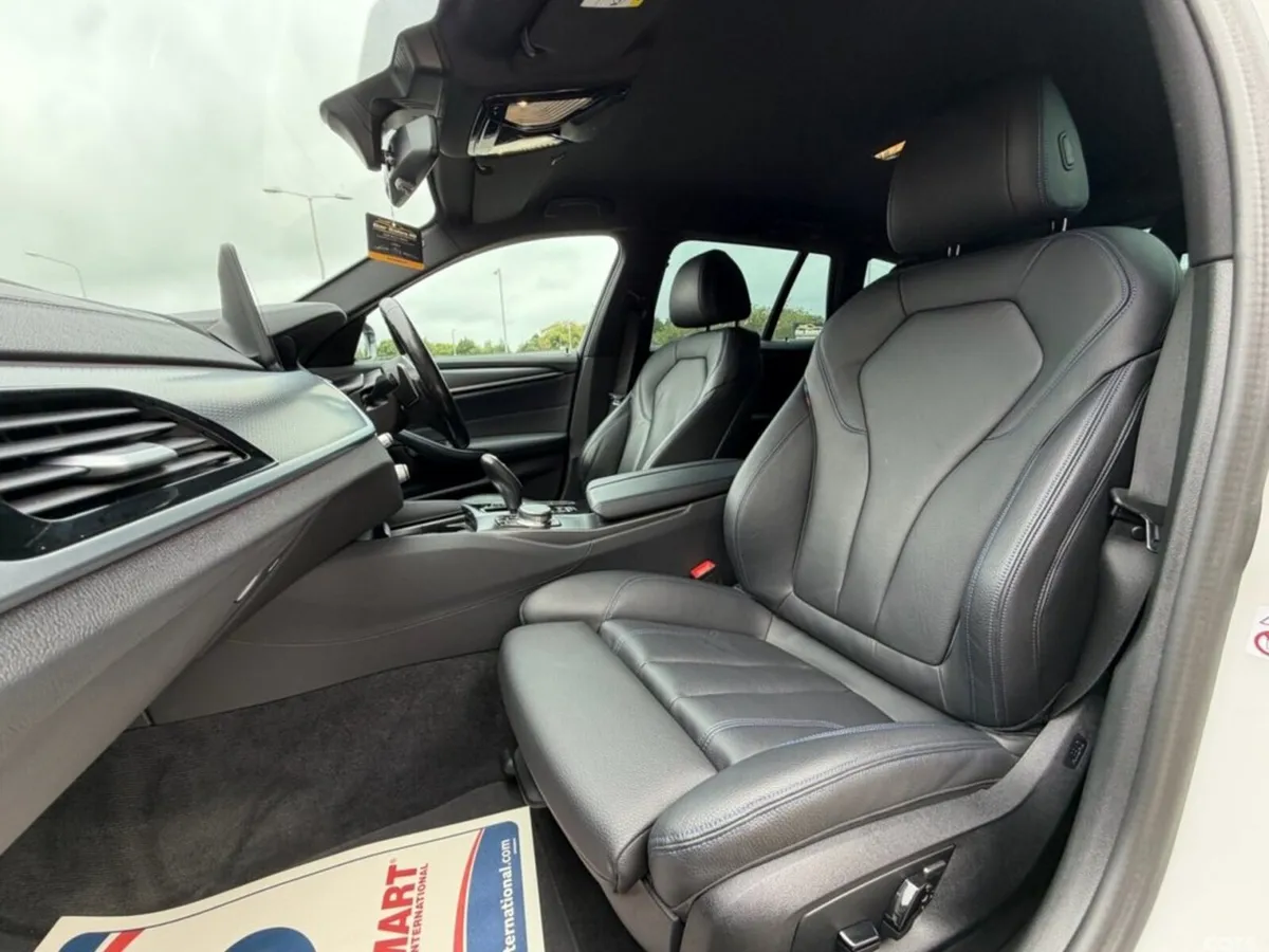 BMW 5-Series Estate, Diesel Hybrid, 2022, White