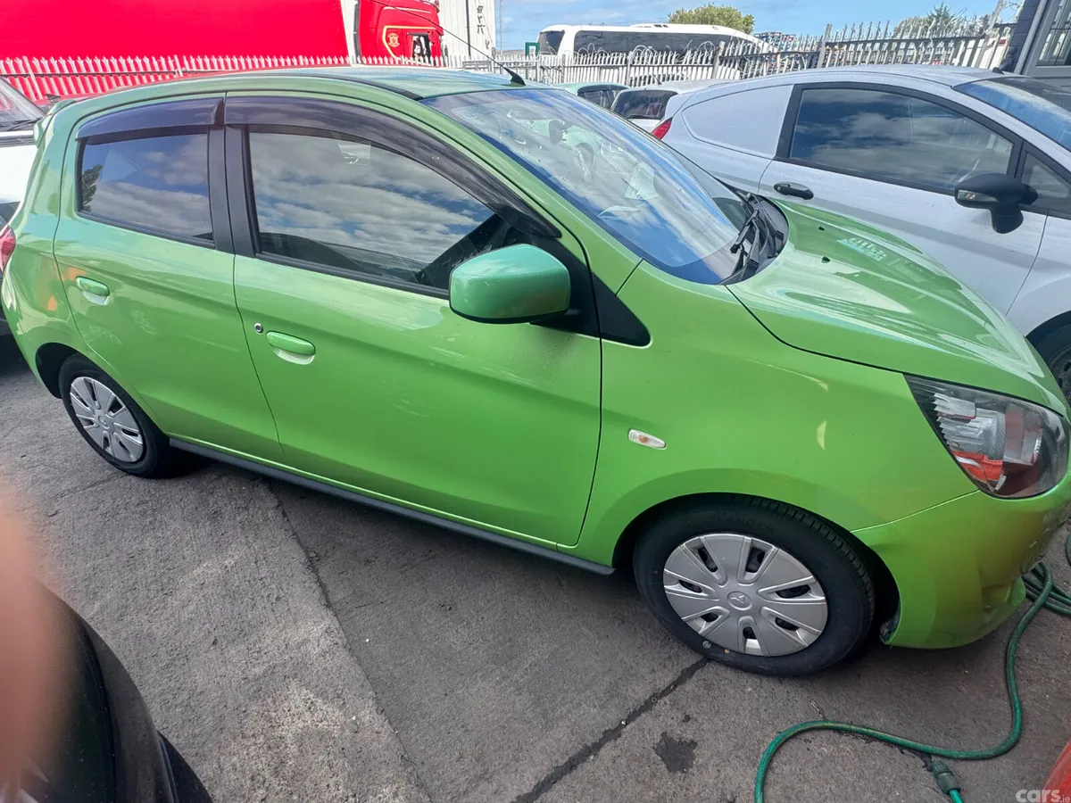 Mitsubishi Mirage Hatchback, Petrol, 2012, Green