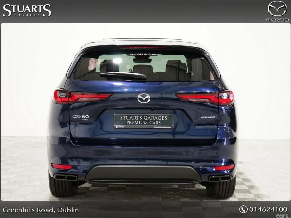 Mazda CX-60 SUV, Petrol Plug-in Hybrid, 2026, Blue
