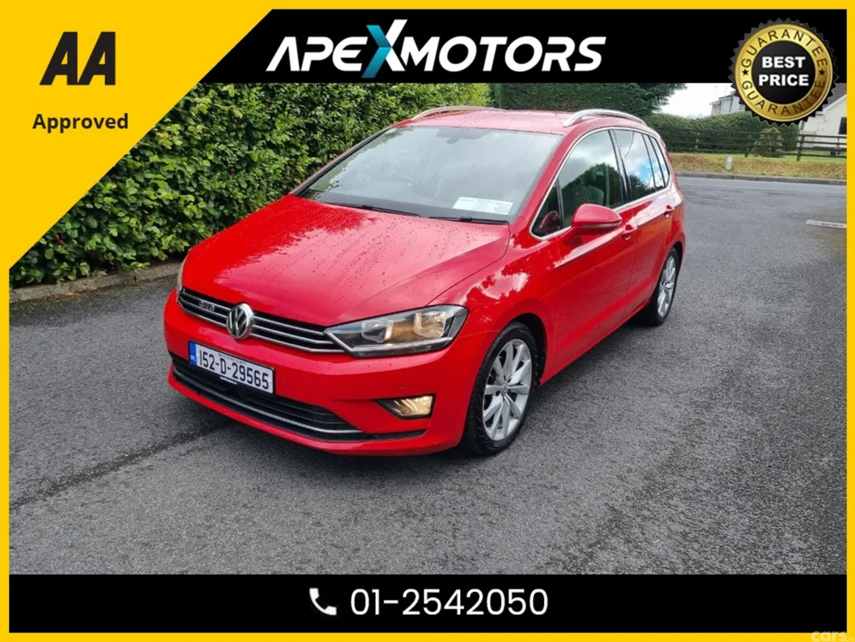 Volkswagen Golf MPV, Diesel, 2015, Red