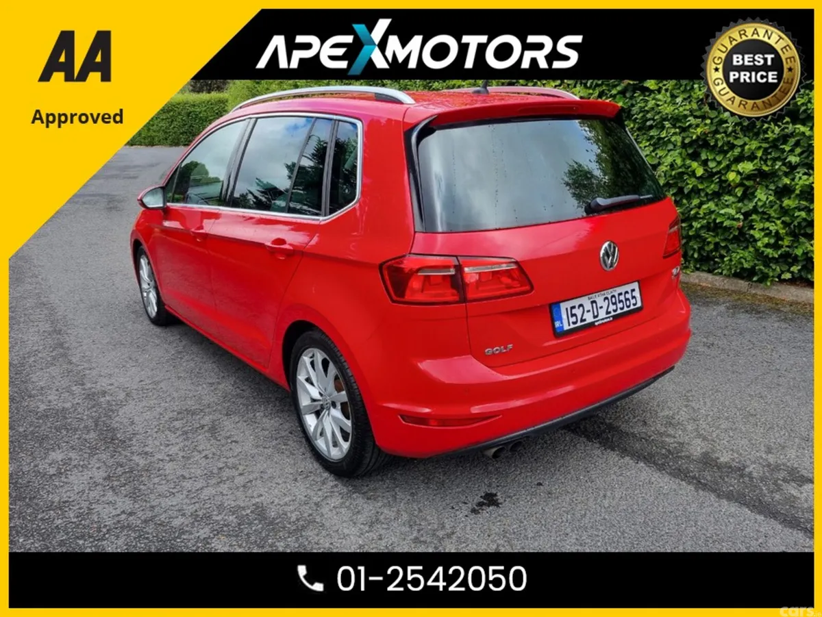 Volkswagen Golf MPV, Diesel, 2015, Red