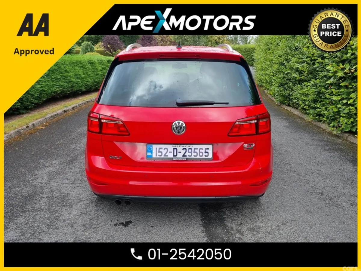 Volkswagen Golf MPV, Diesel, 2015, Red