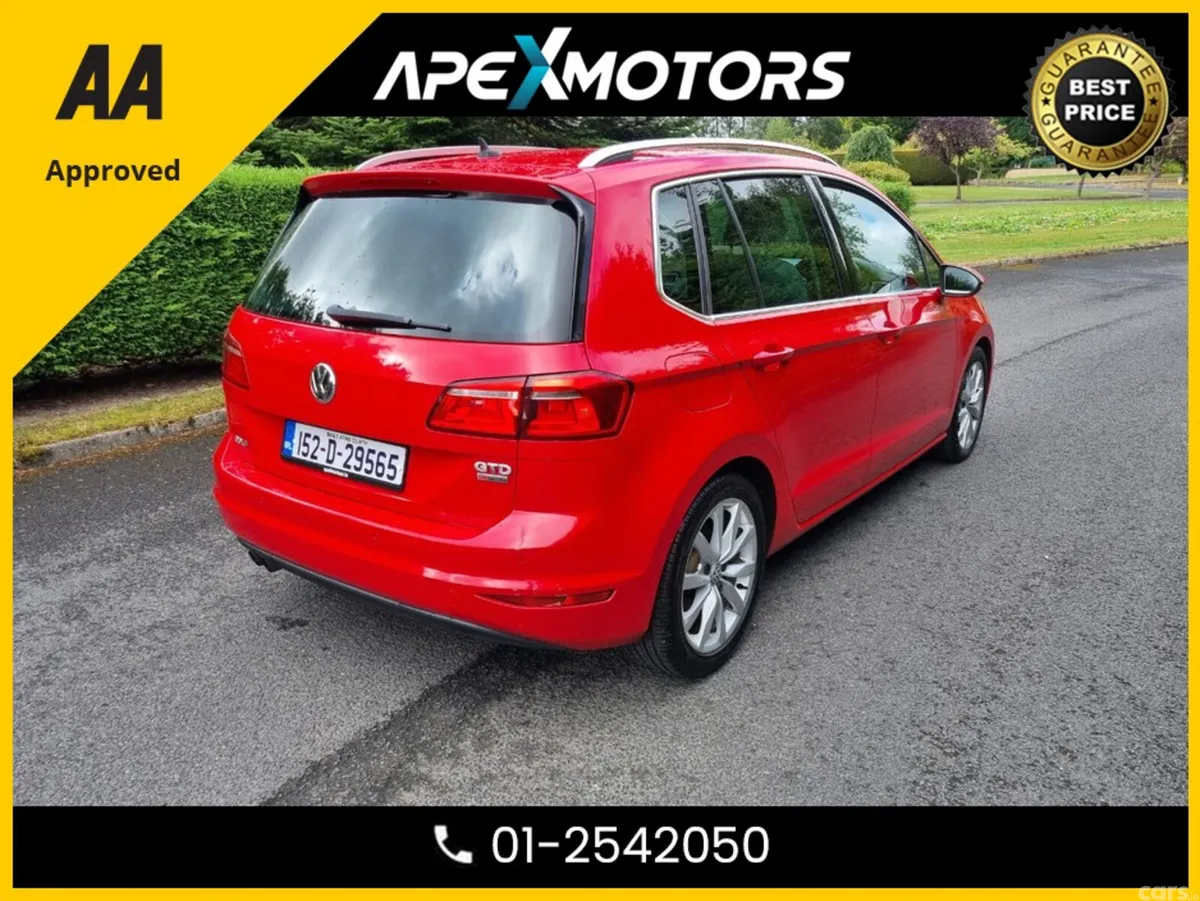 Volkswagen Golf MPV, Diesel, 2015, Red