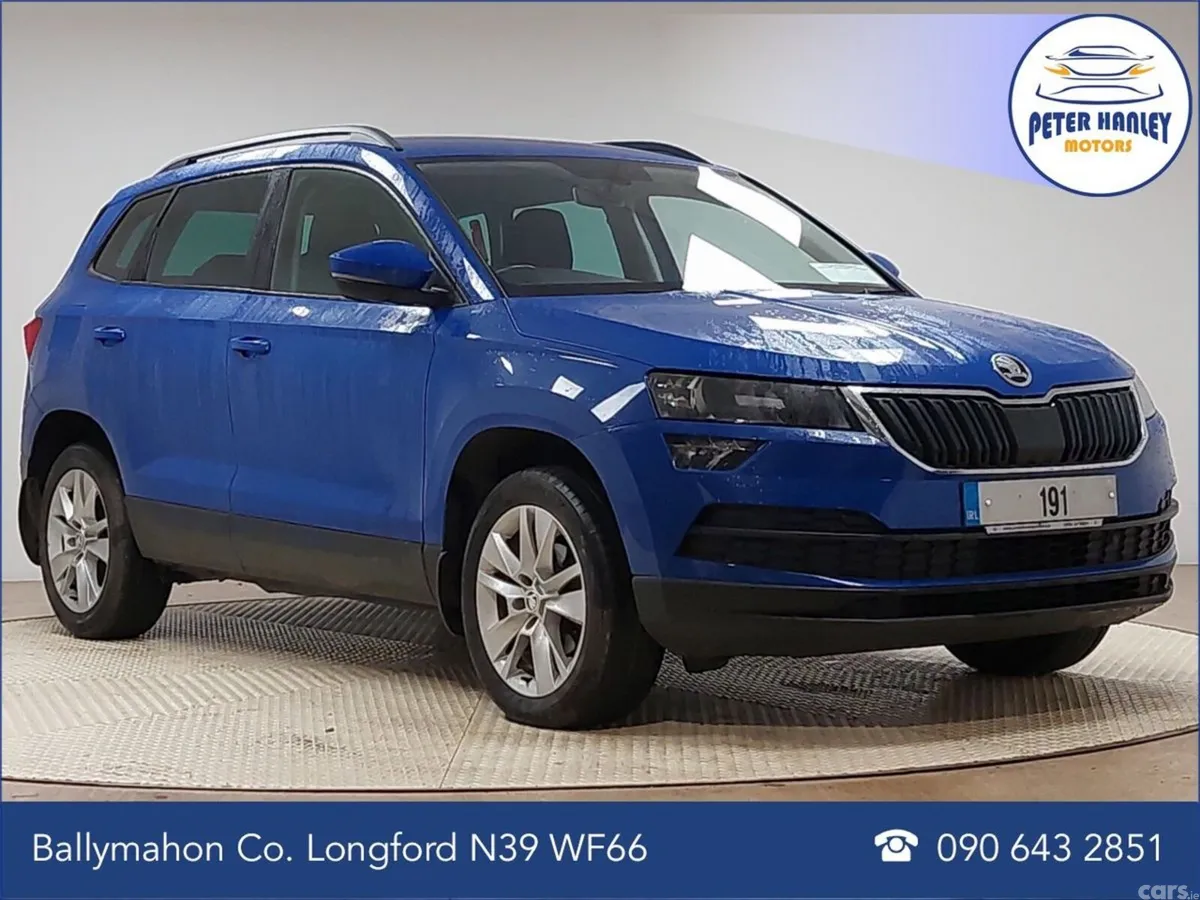 Skoda Karoq Estate, Diesel, 2019, Blue