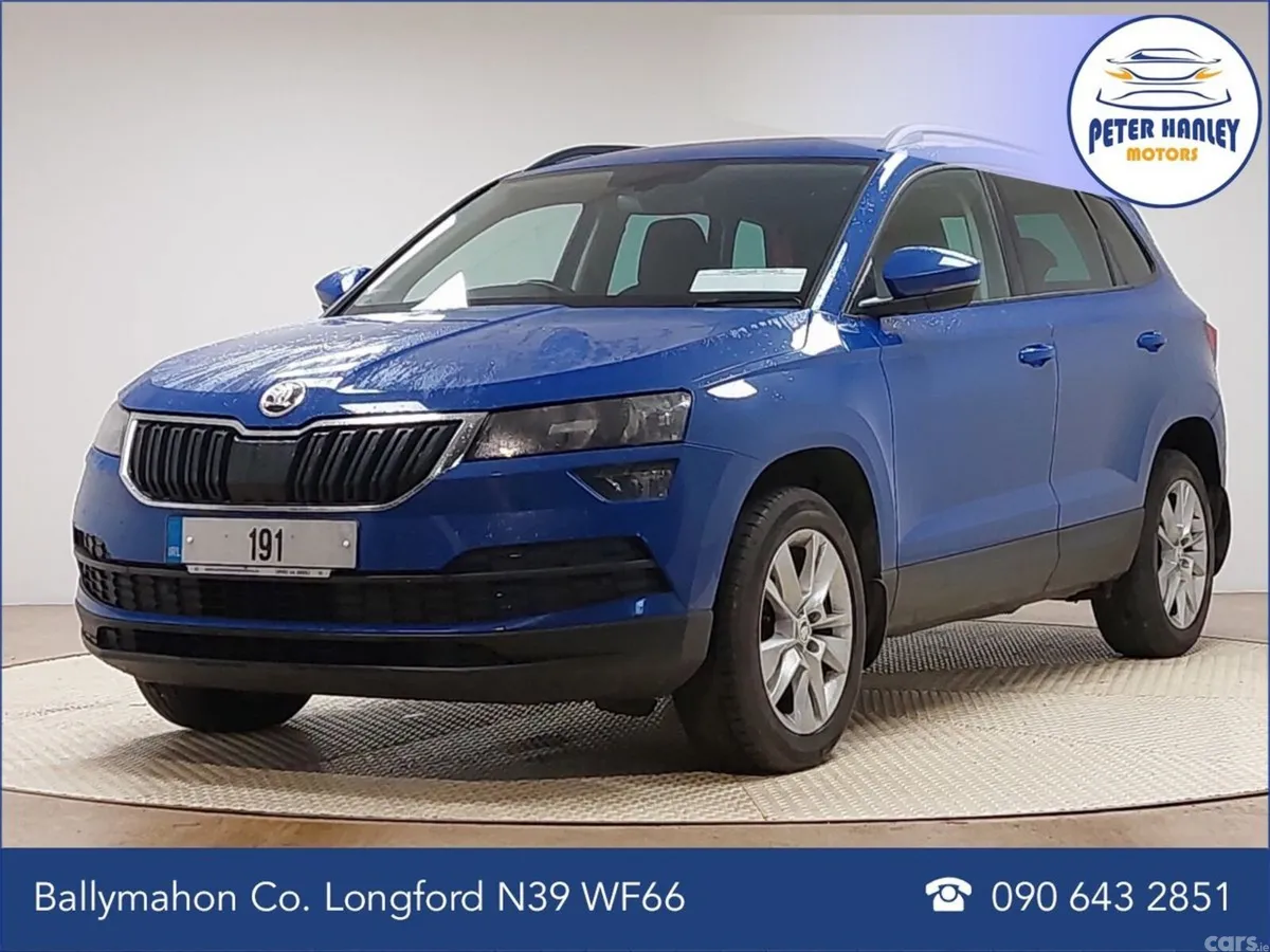 Skoda Karoq Estate, Diesel, 2019, Blue