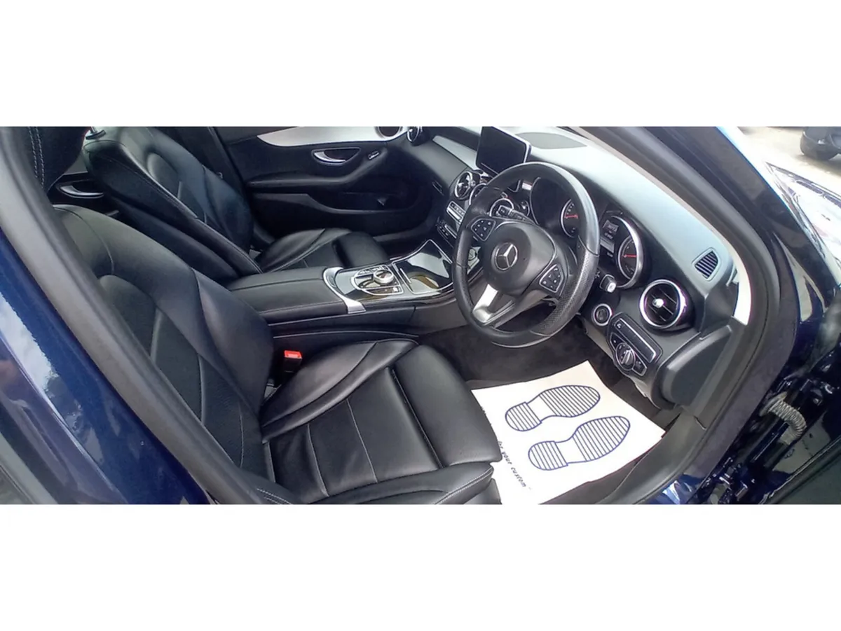 Mercedes-Benz C-Class Estate, Petrol Plug-in Hybrid, 2018, Blue