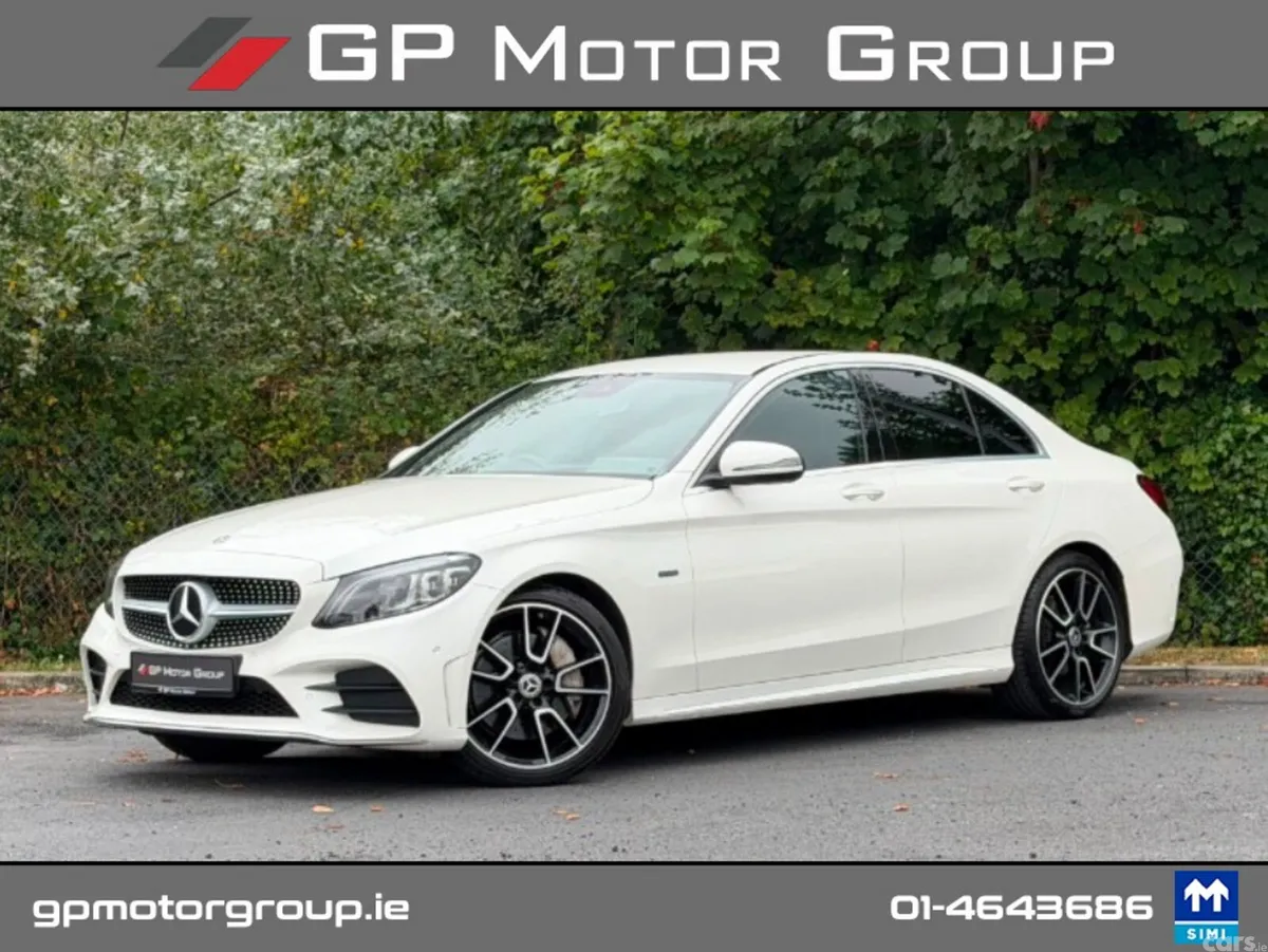 Mercedes-Benz C-Class Saloon, Diesel Plug-in Hybrid, 2020, White