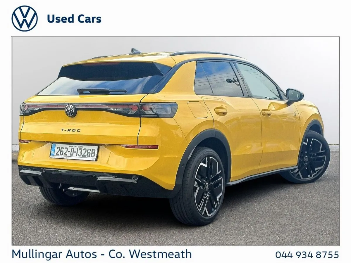 Volkswagen T-Roc SUV, Petrol Hybrid, 2026, Yellow