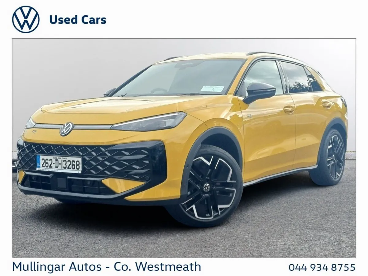 Volkswagen T-Roc SUV, Petrol Hybrid, 2026, Yellow