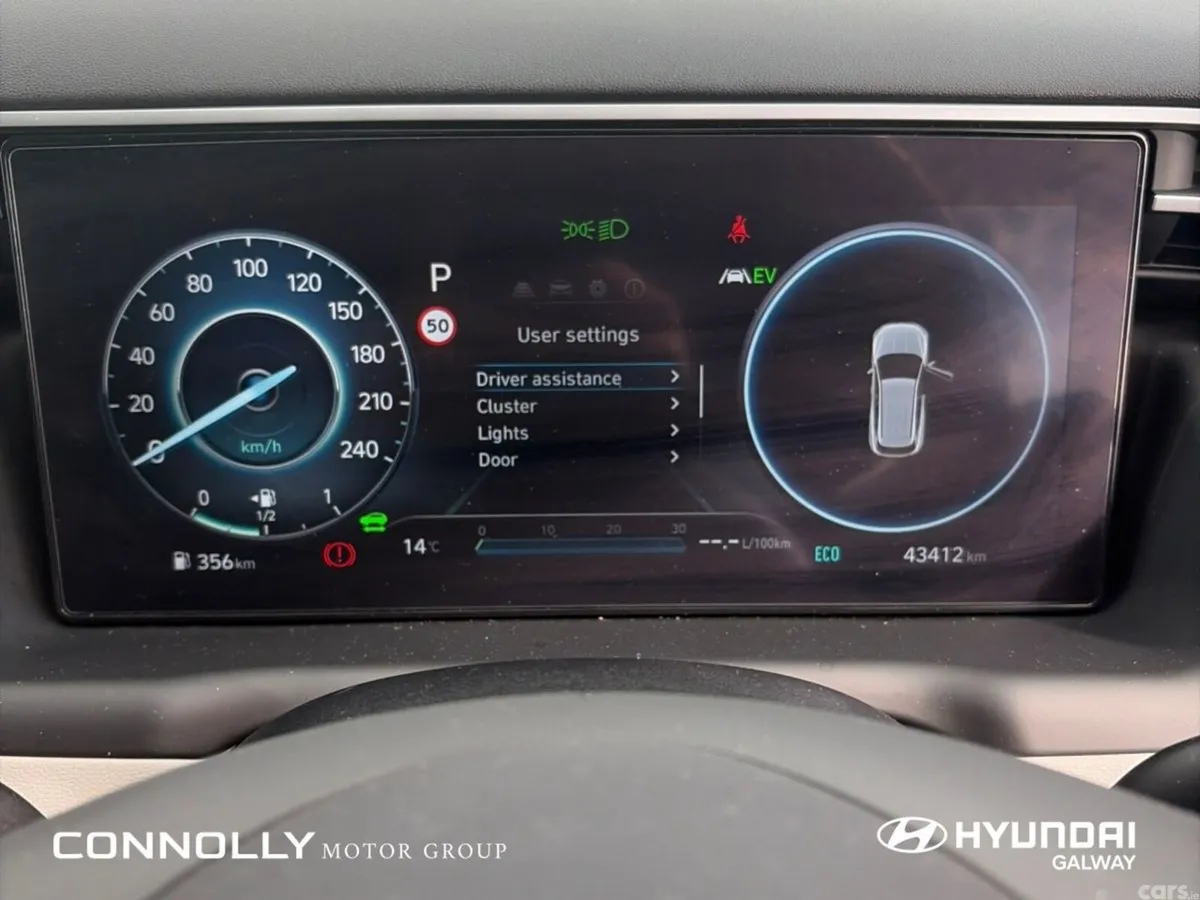 Hyundai Tucson SUV, Petrol Hybrid, 2024, Black