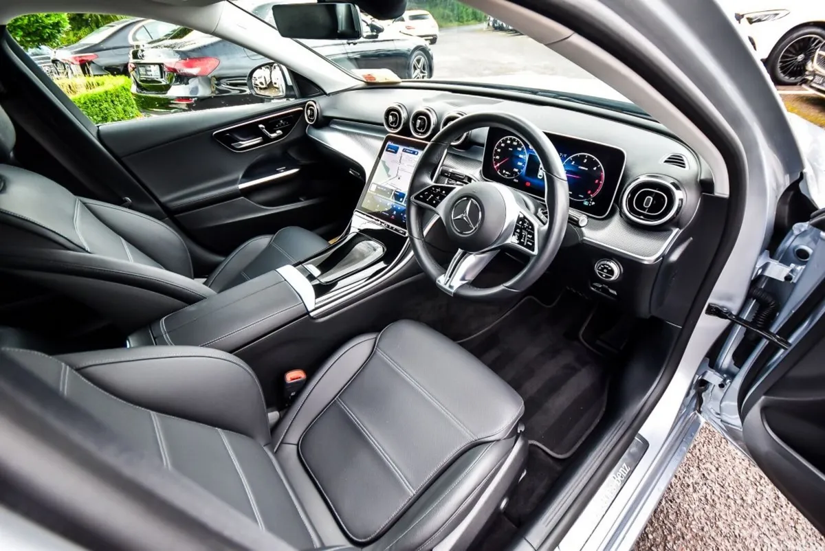 Mercedes-Benz C-Class Saloon, Diesel Hybrid, 2024, Silver