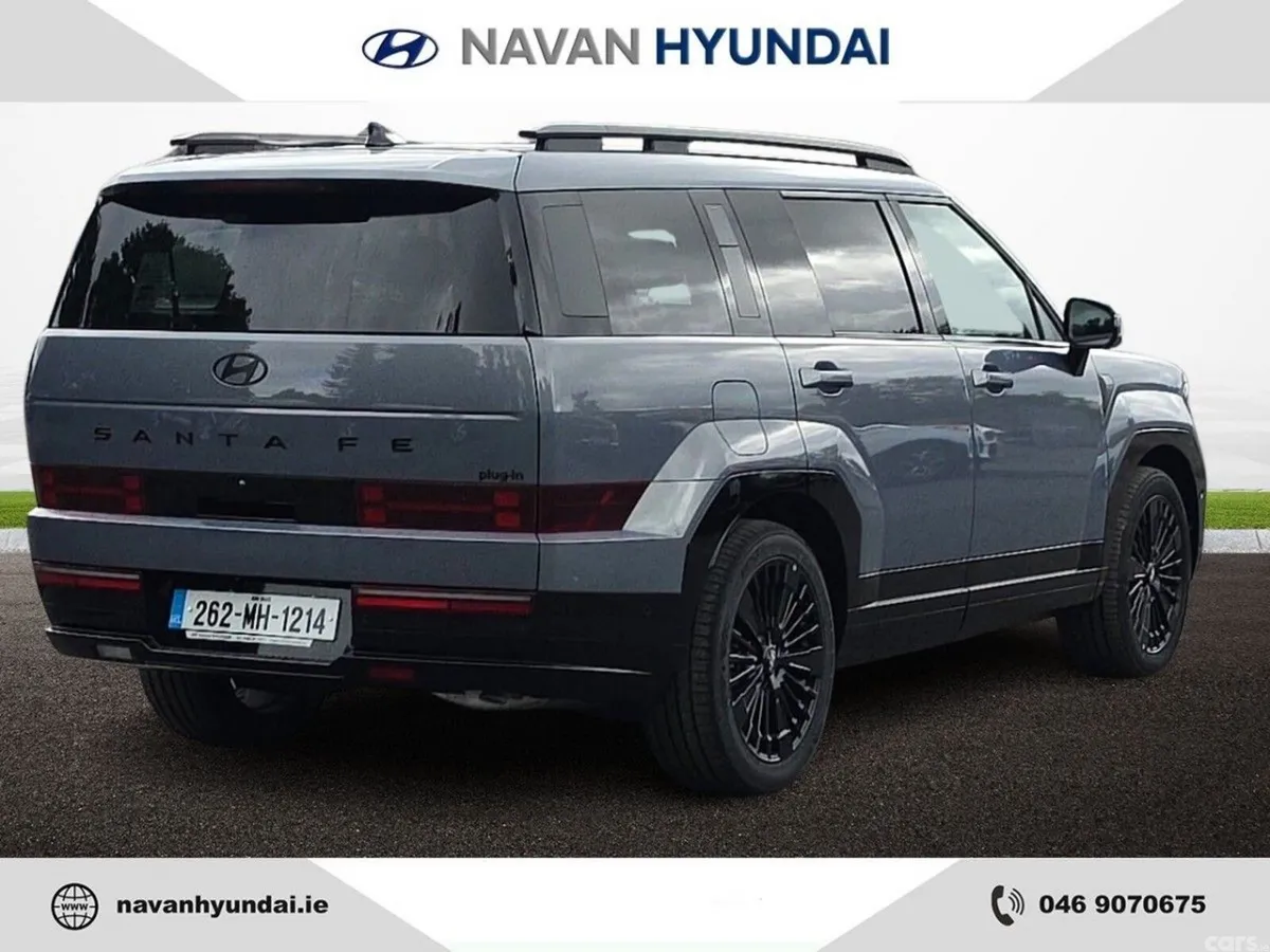 Hyundai Santa Fe SUV, Petrol Plug-in Hybrid, 2026, Blue