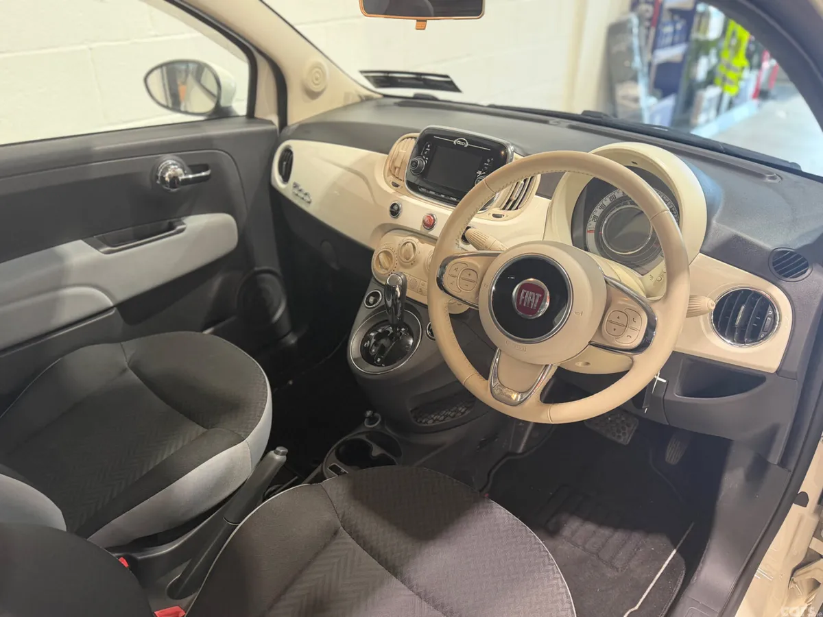 Fiat 500 Hatchback, Petrol, 2017, White