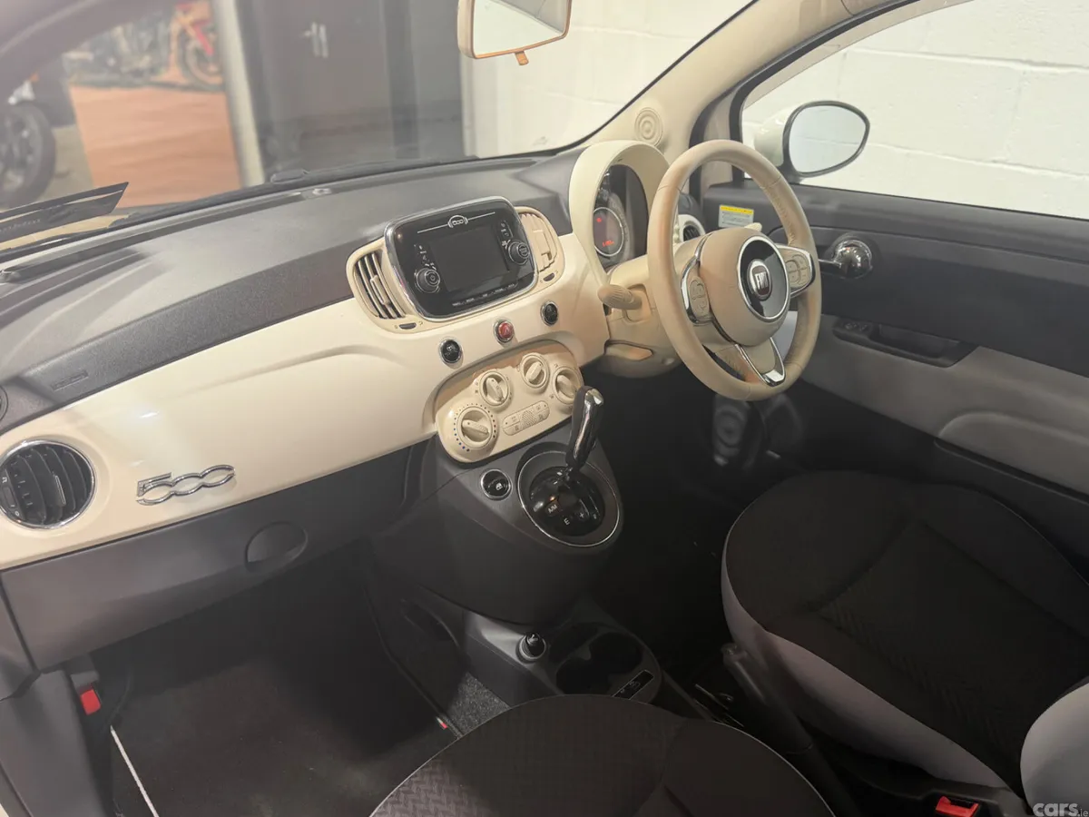 Fiat 500 Hatchback, Petrol, 2017, White