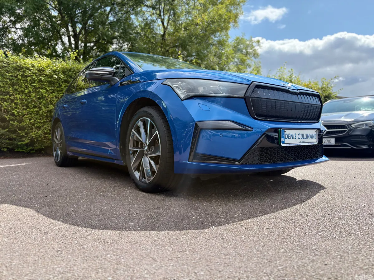 Skoda Enyaq SUV, Electric, 2023, Blue