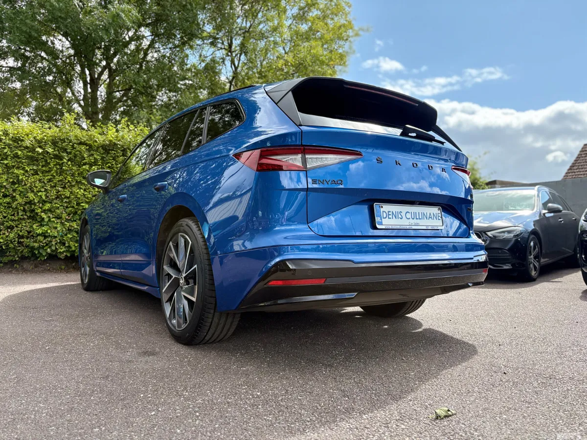 Skoda Enyaq SUV, Electric, 2023, Blue