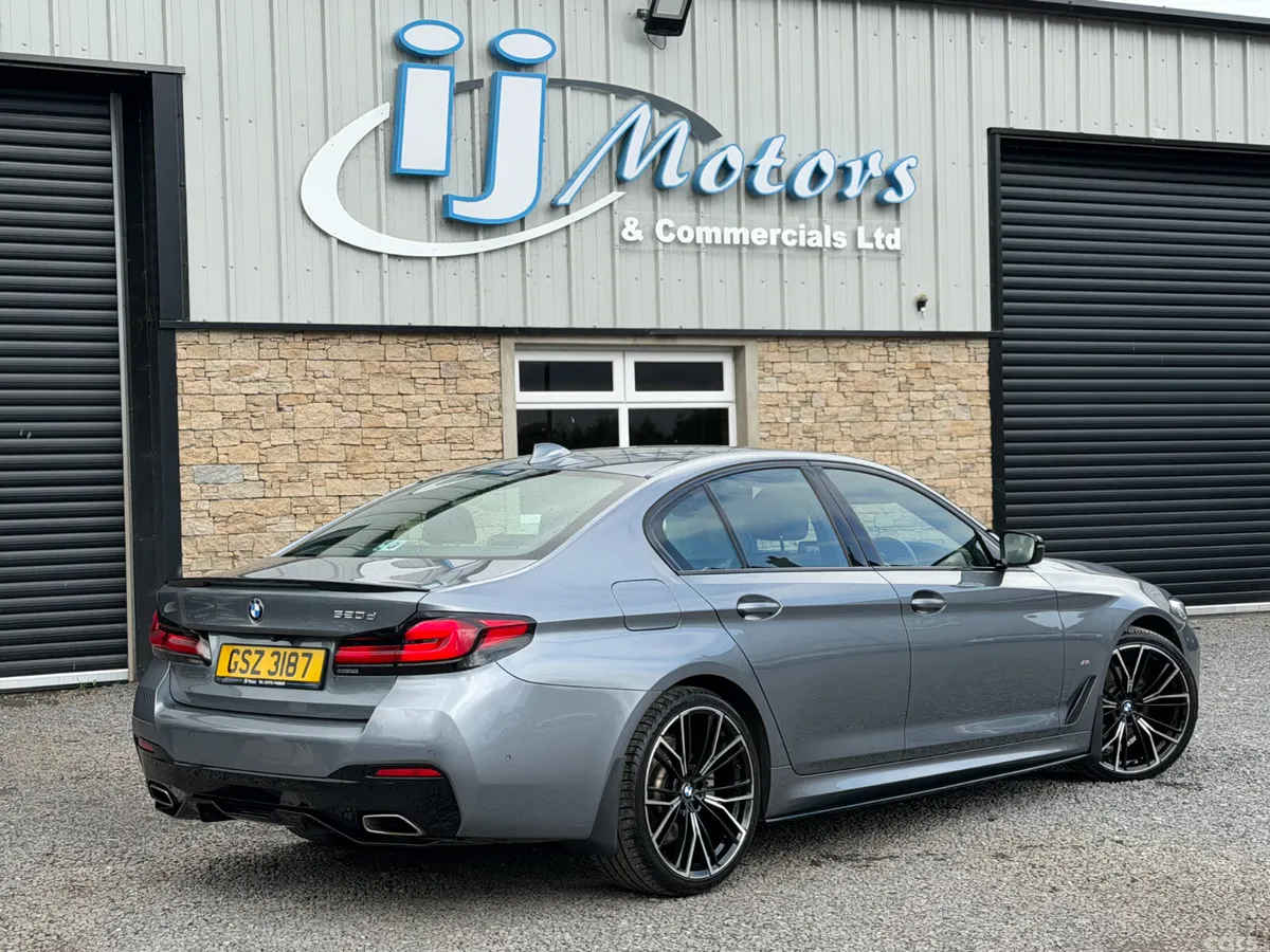 BMW 5-Series Saloon, Diesel, 2022, Blue