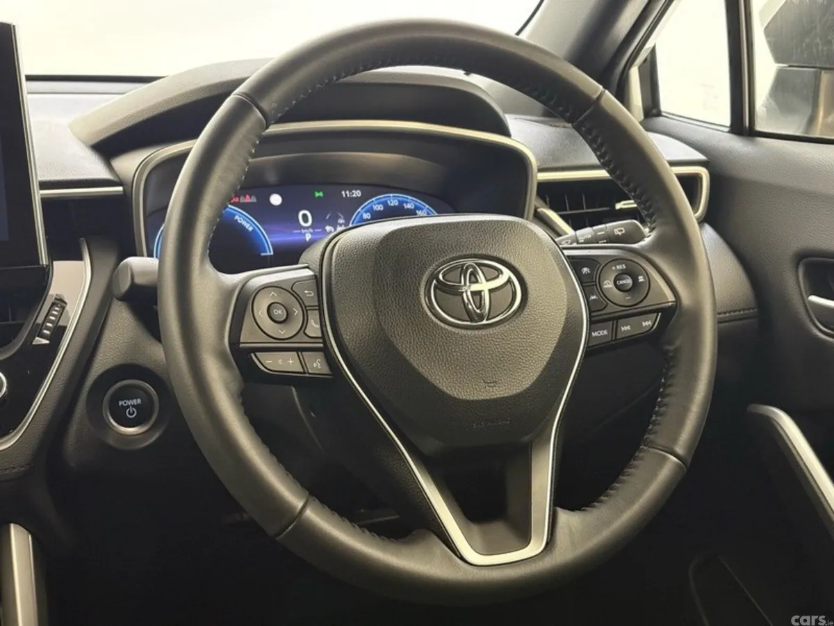 Toyota Corolla Cross SUV, Petrol Hybrid, 2023, White