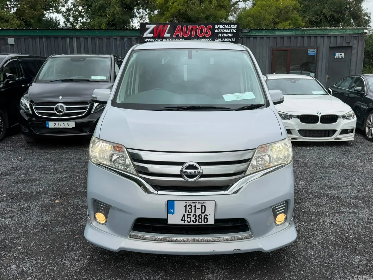 Nissan Serena MPV, Petrol Hybrid, 2013, Silver