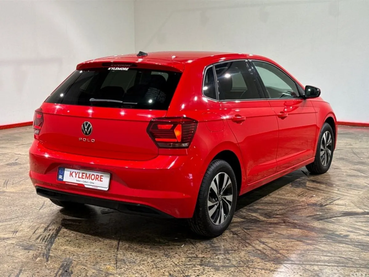 Volkswagen Polo Hatchback, Petrol, 2021, Red