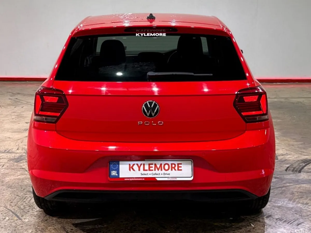 Volkswagen Polo Hatchback, Petrol, 2021, Red