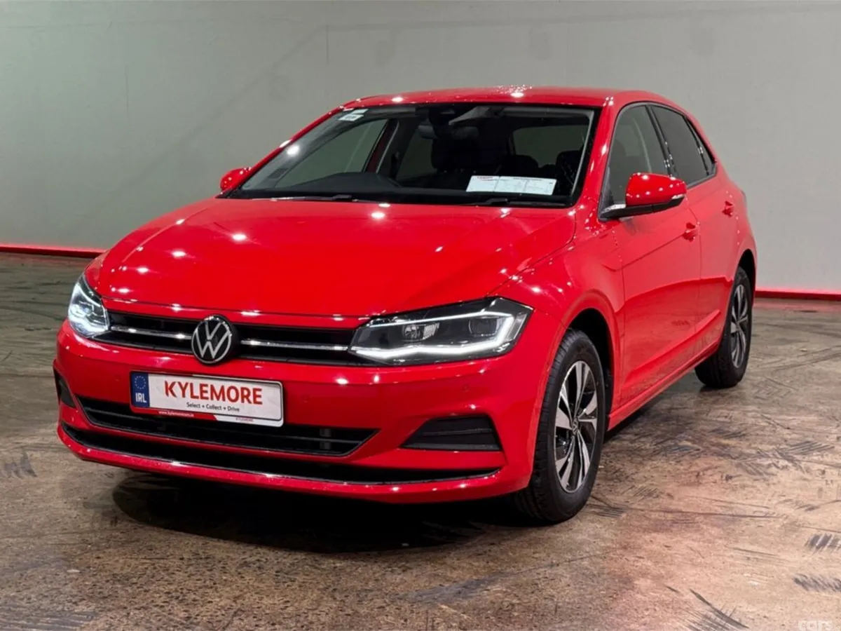 Volkswagen Polo Hatchback, Petrol, 2021, Red