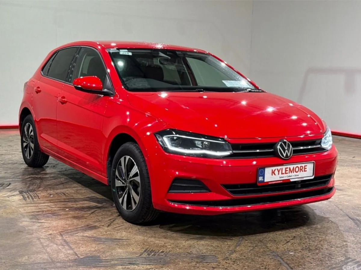 Volkswagen Polo Hatchback, Petrol, 2021, Red