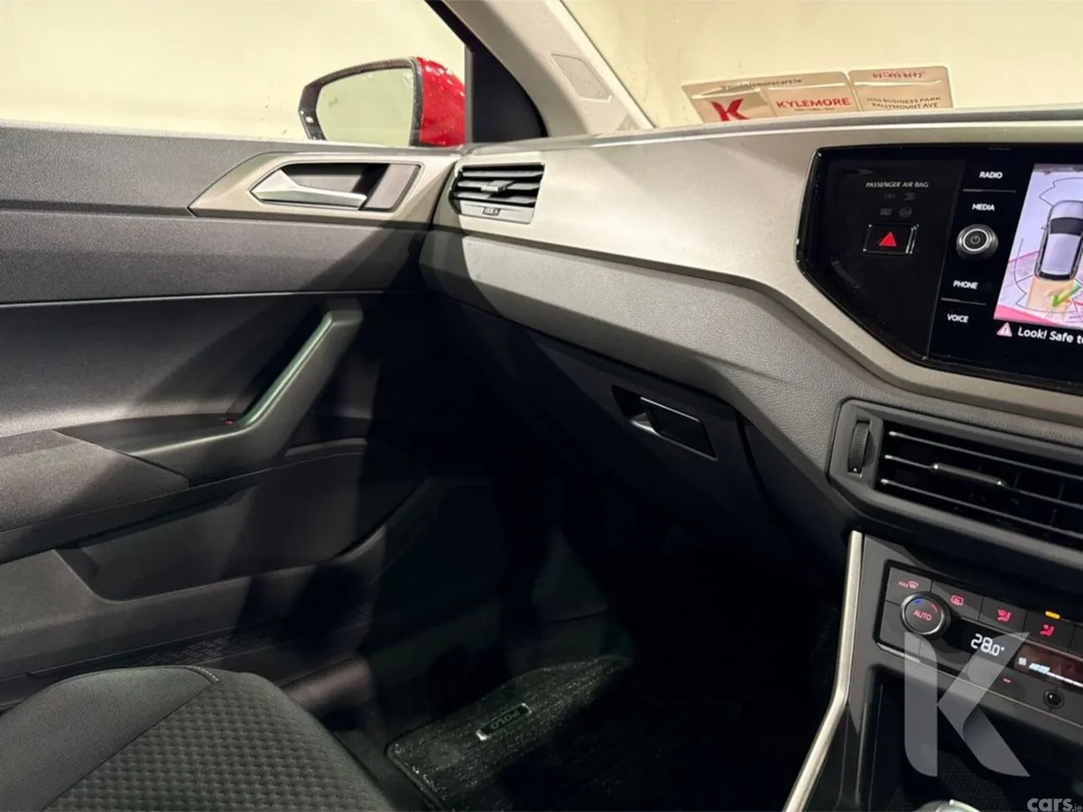 Volkswagen Polo Hatchback, Petrol, 2021, Red