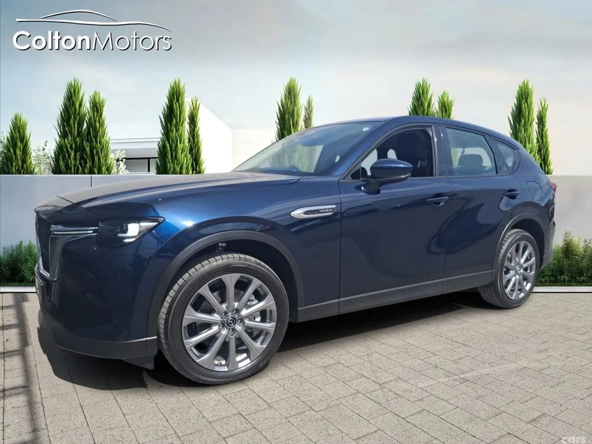 Mazda CX-60 SUV, Petrol Plug-in Hybrid, 2026, Blue