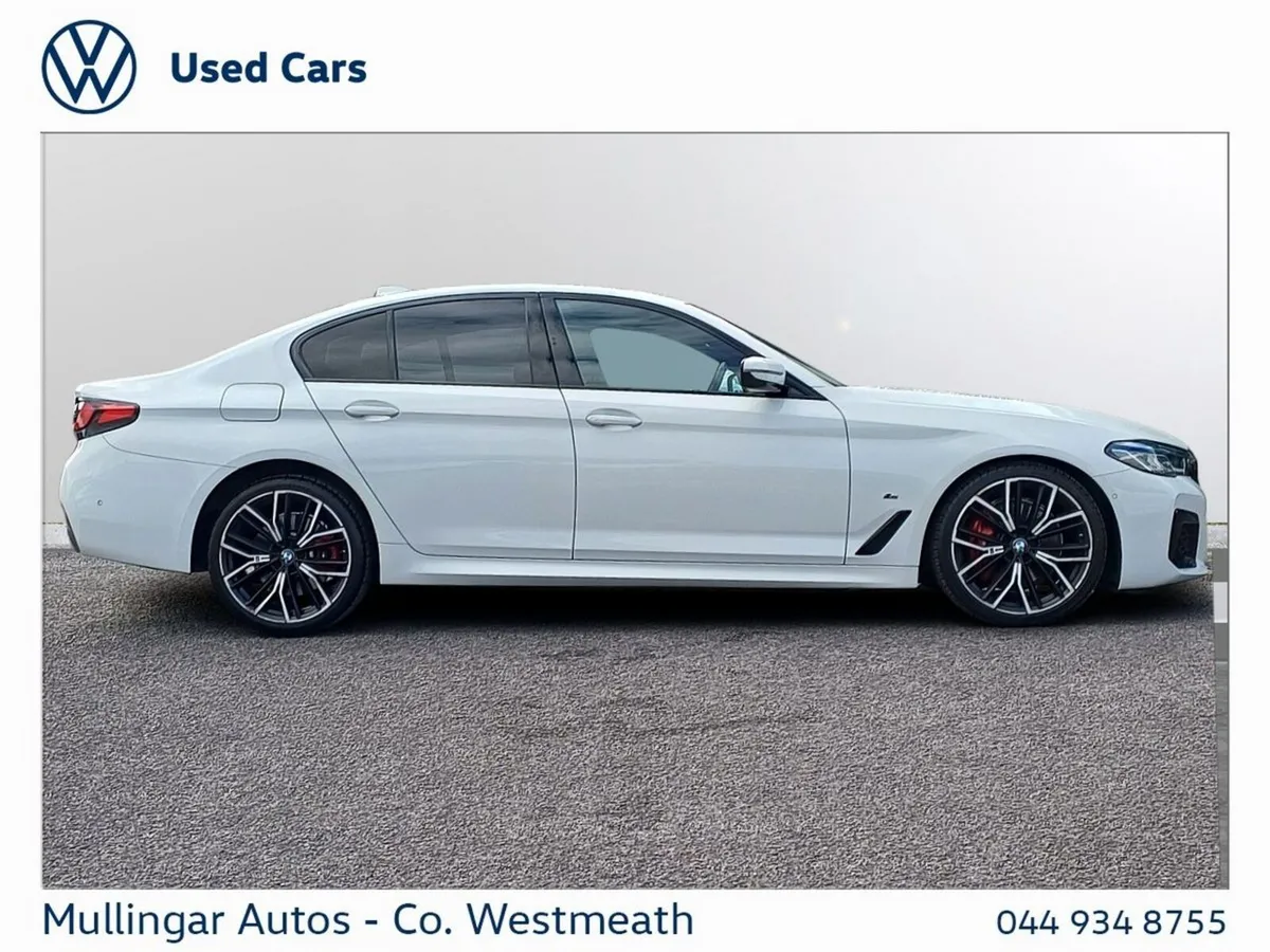 BMW 5-Series Saloon, Diesel, 2022, White