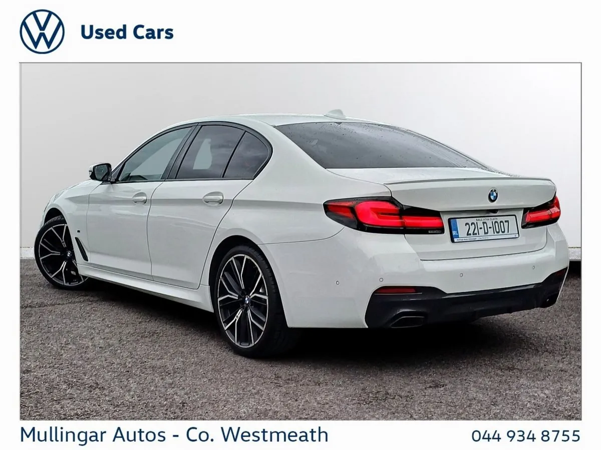 BMW 5-Series Saloon, Diesel, 2022, White