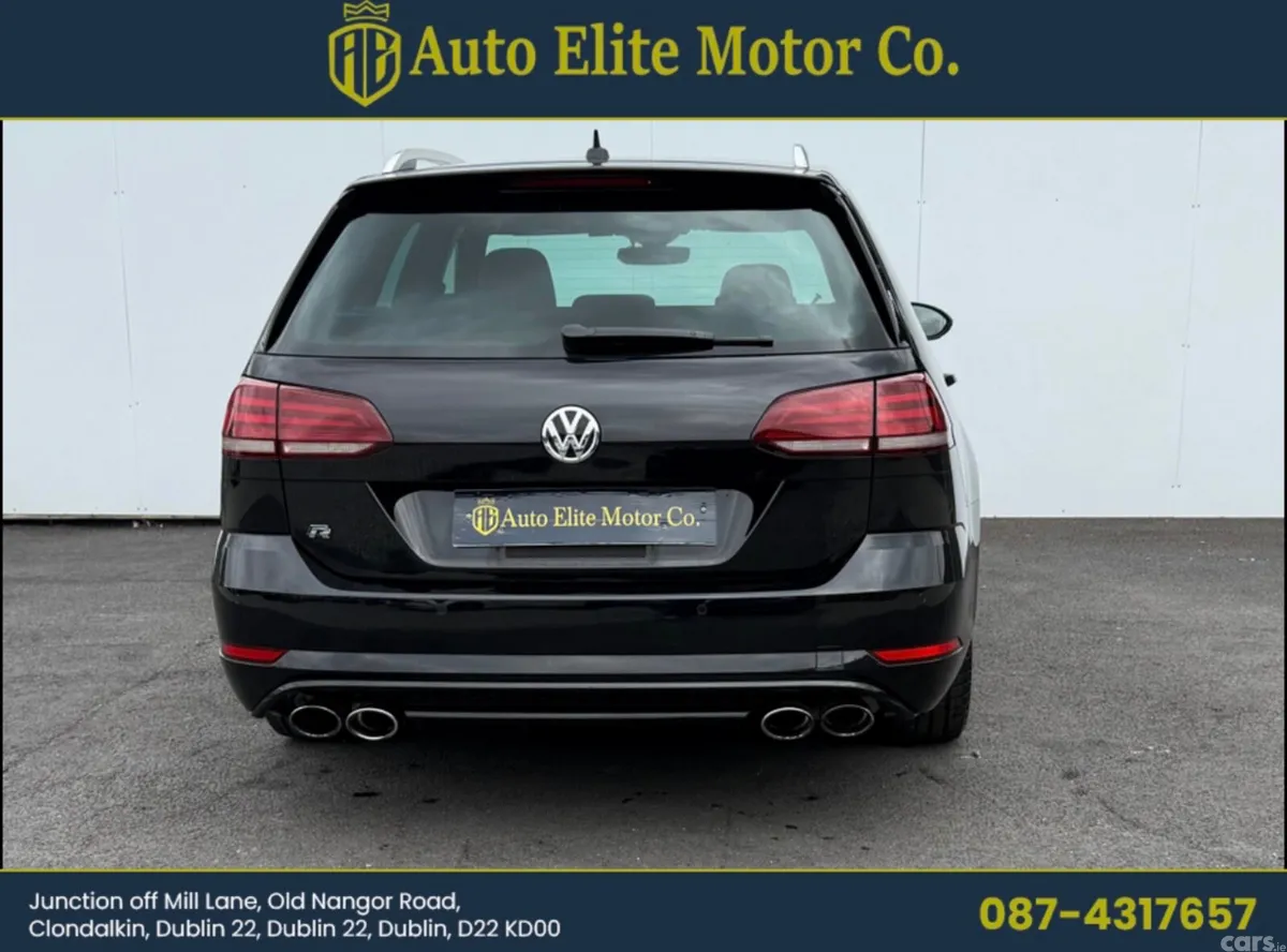 Volkswagen Golf Estate, Petrol, 2018, Black