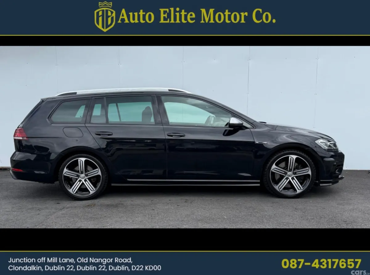 Volkswagen Golf Estate, Petrol, 2018, Black