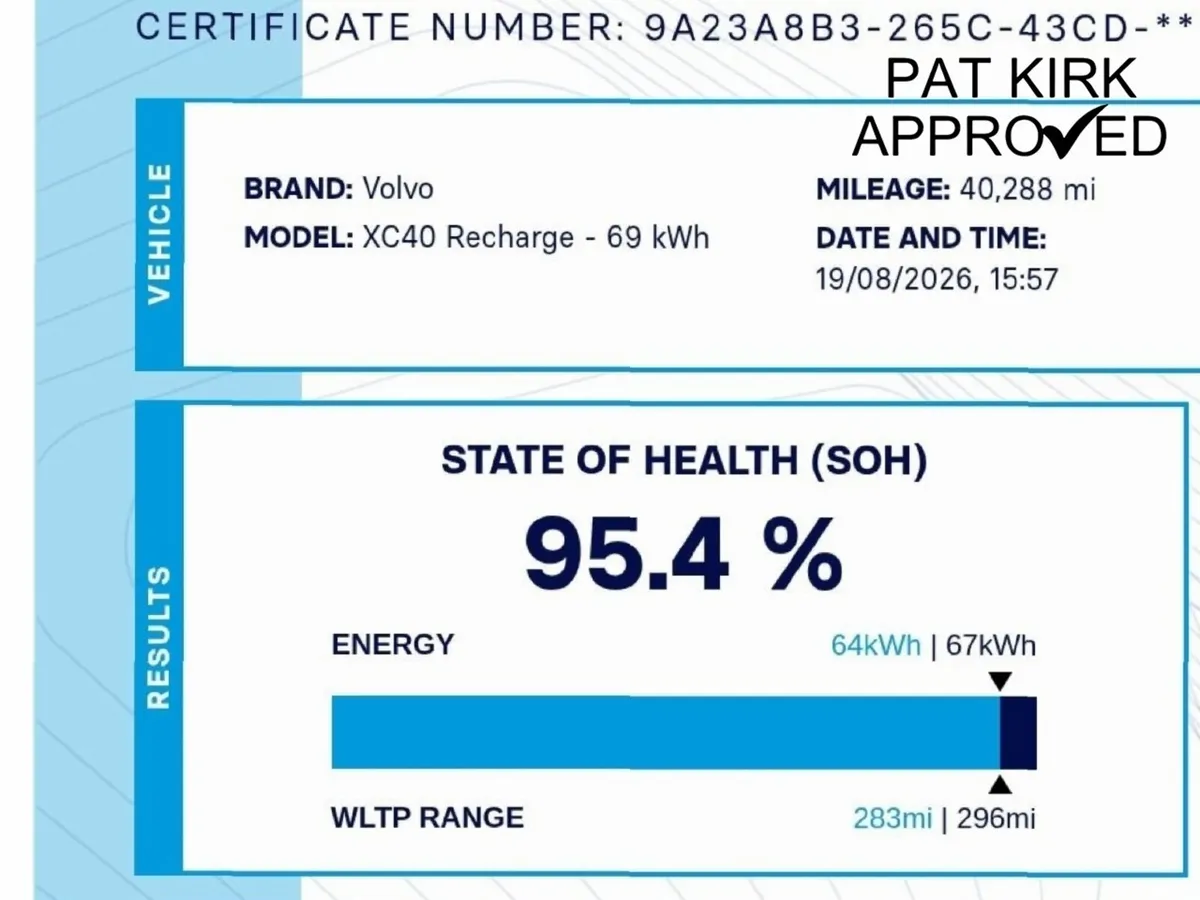 Volvo XC40 Estate, Electric, 2023, Blue