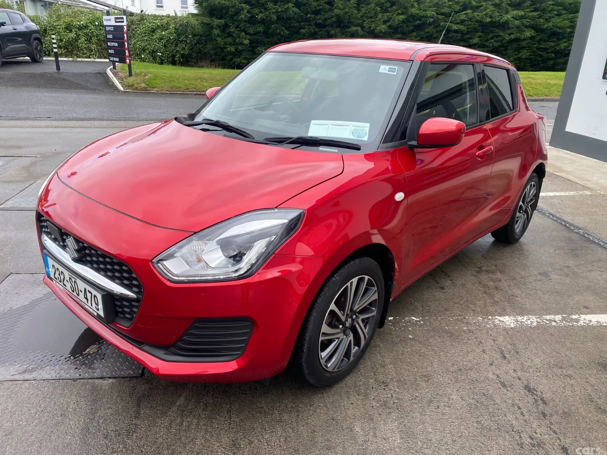 Suzuki Swift Hatchback, Petrol Hybrid, 2023, Red
