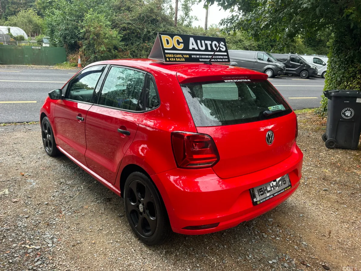 Volkswagen Polo Hatchback, Petrol, 2015, Red