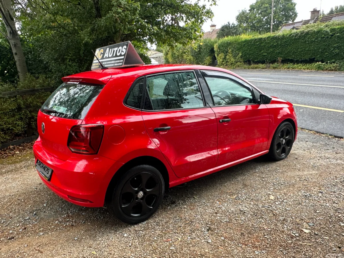 Volkswagen Polo Hatchback, Petrol, 2015, Red