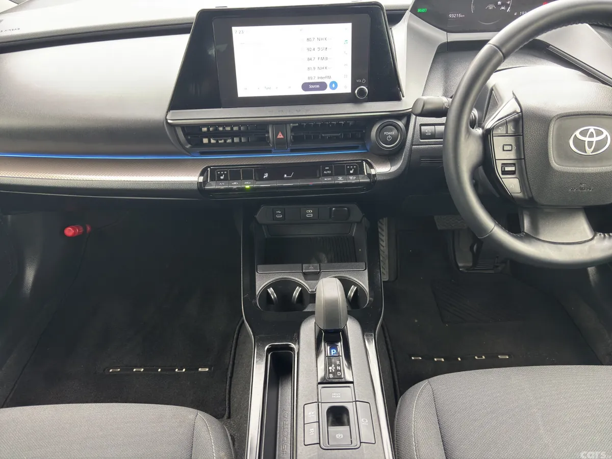 Toyota Prius Saloon, Petrol Hybrid, 2023, Black