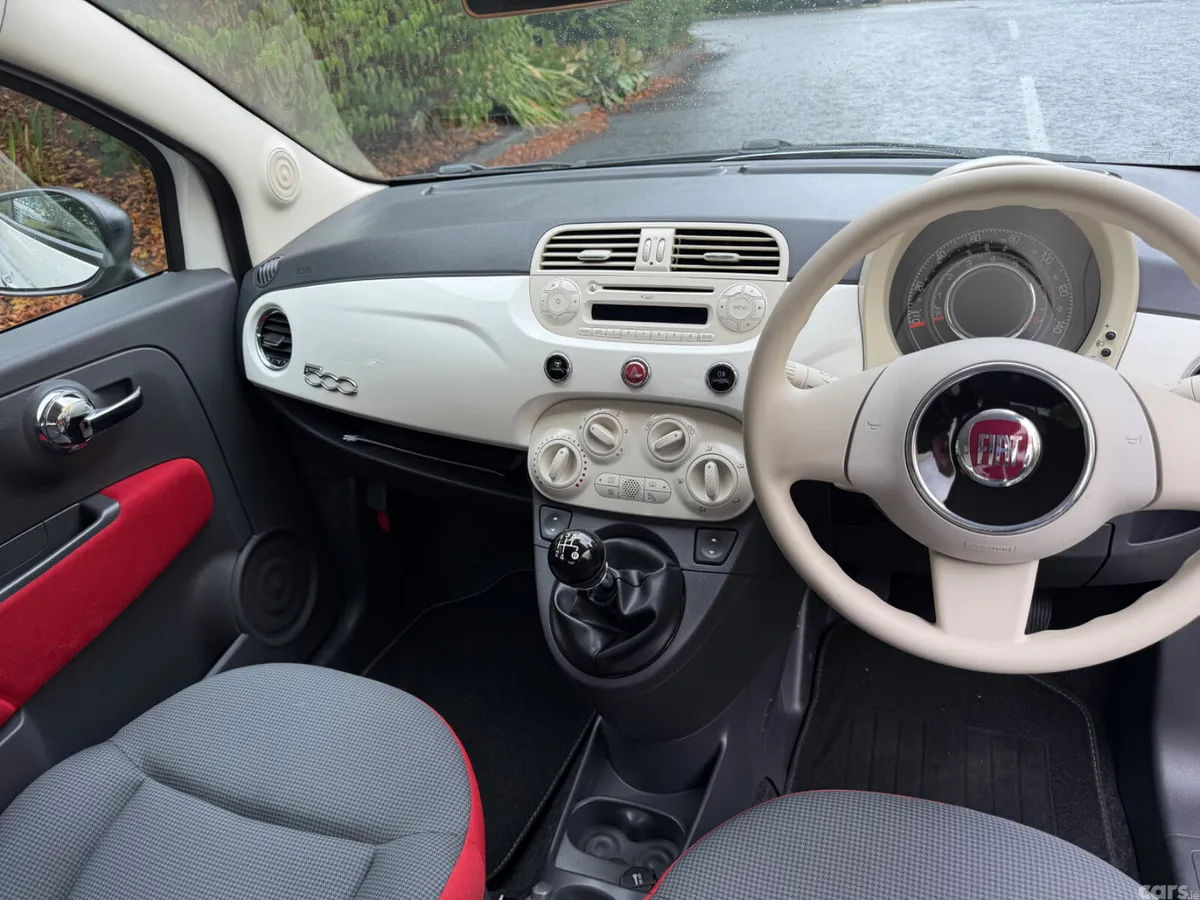 Fiat 500 Hatchback, Petrol, 2015, White