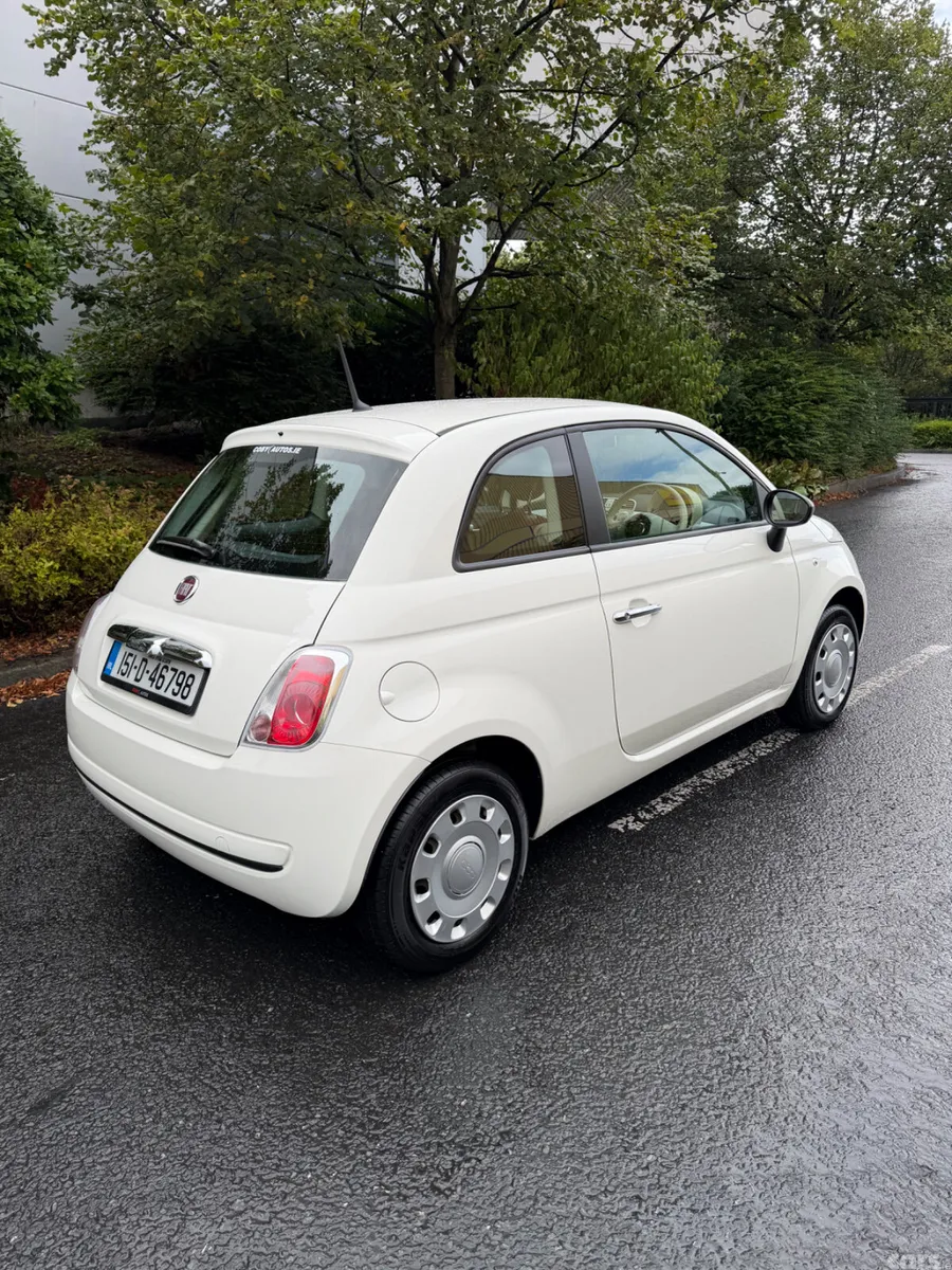 Fiat 500 Hatchback, Petrol, 2015, White