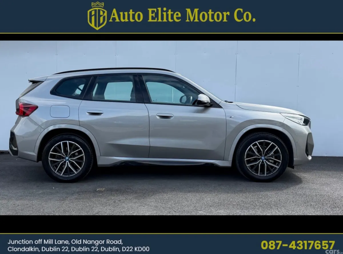 BMW iX1 SUV, Electric, 2024, Silver