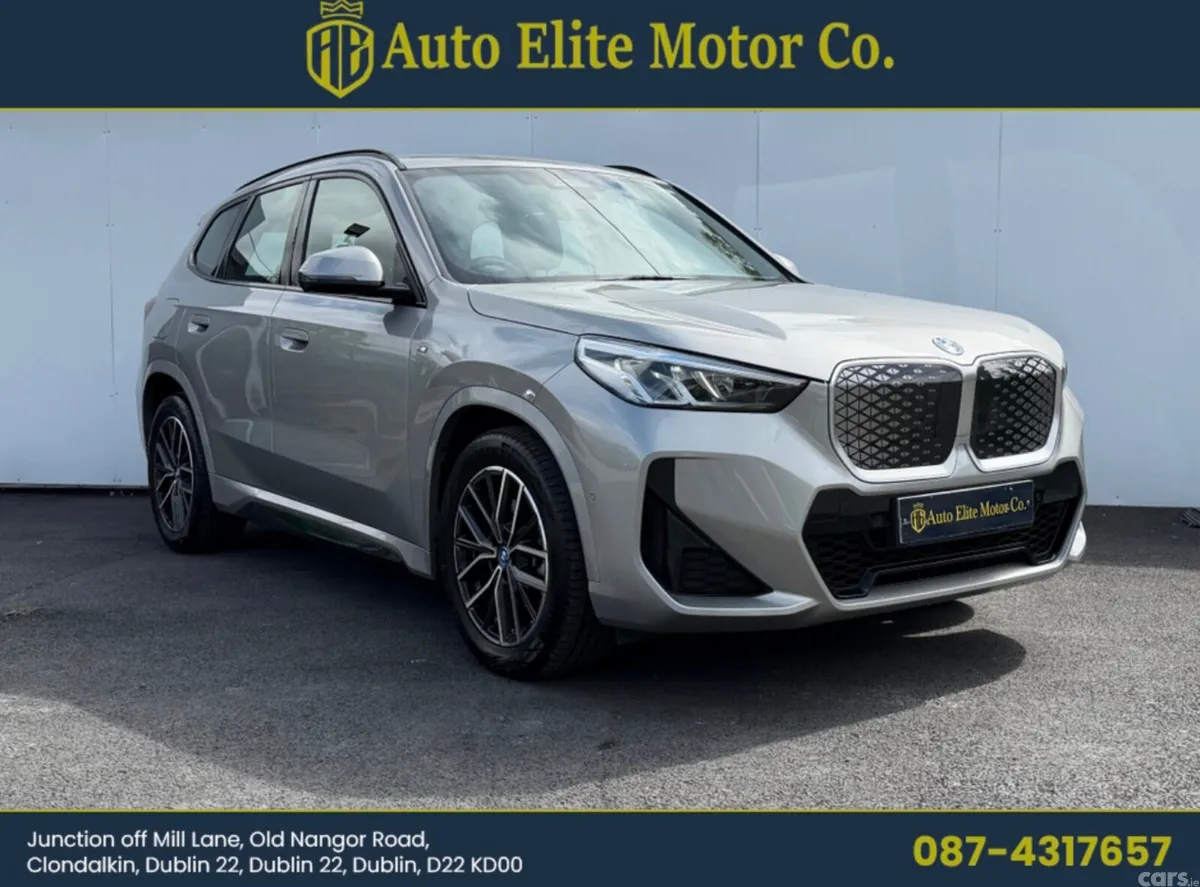 BMW iX1 SUV, Electric, 2024, Silver