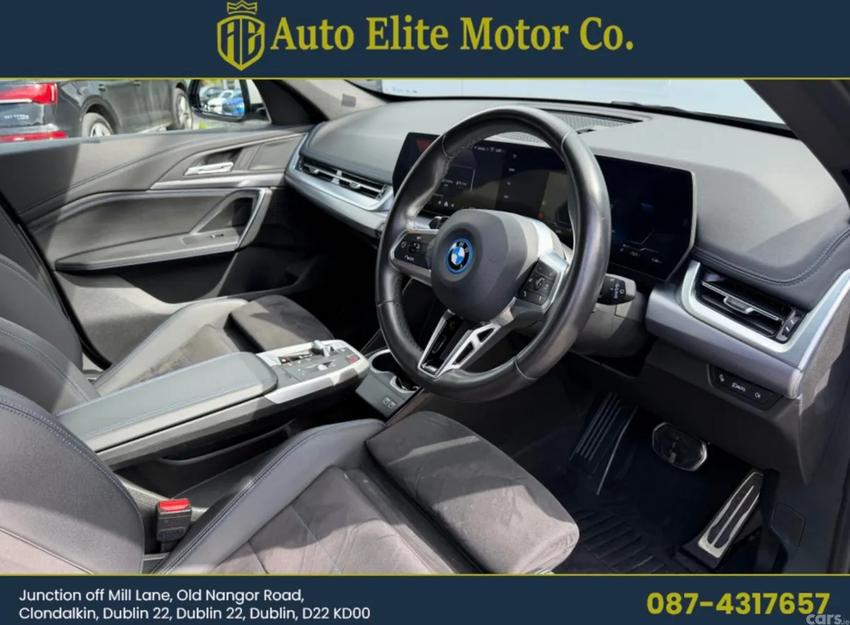 BMW iX1 SUV, Electric, 2024, Silver