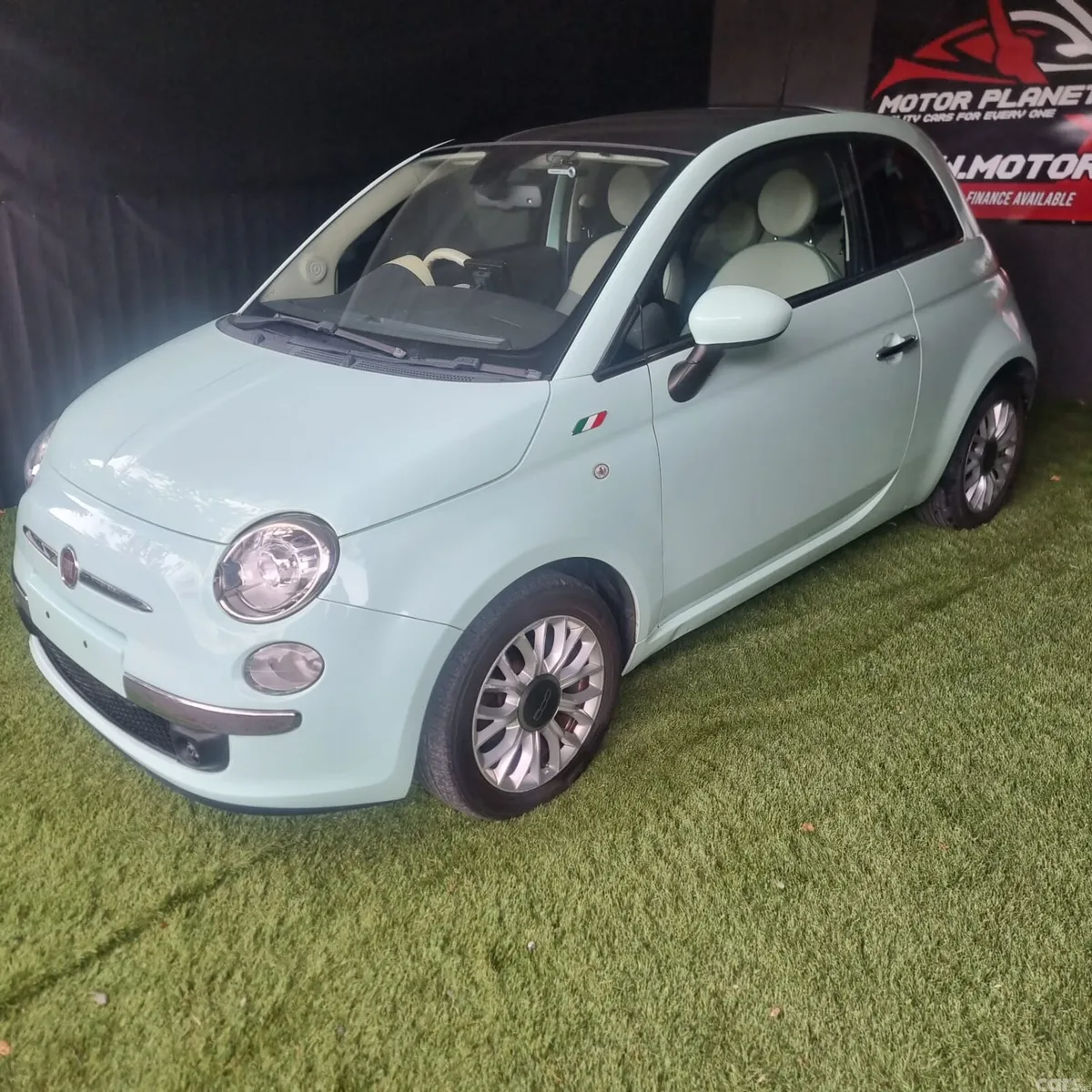 Fiat 500 Coupe, Petrol, 2015, Green