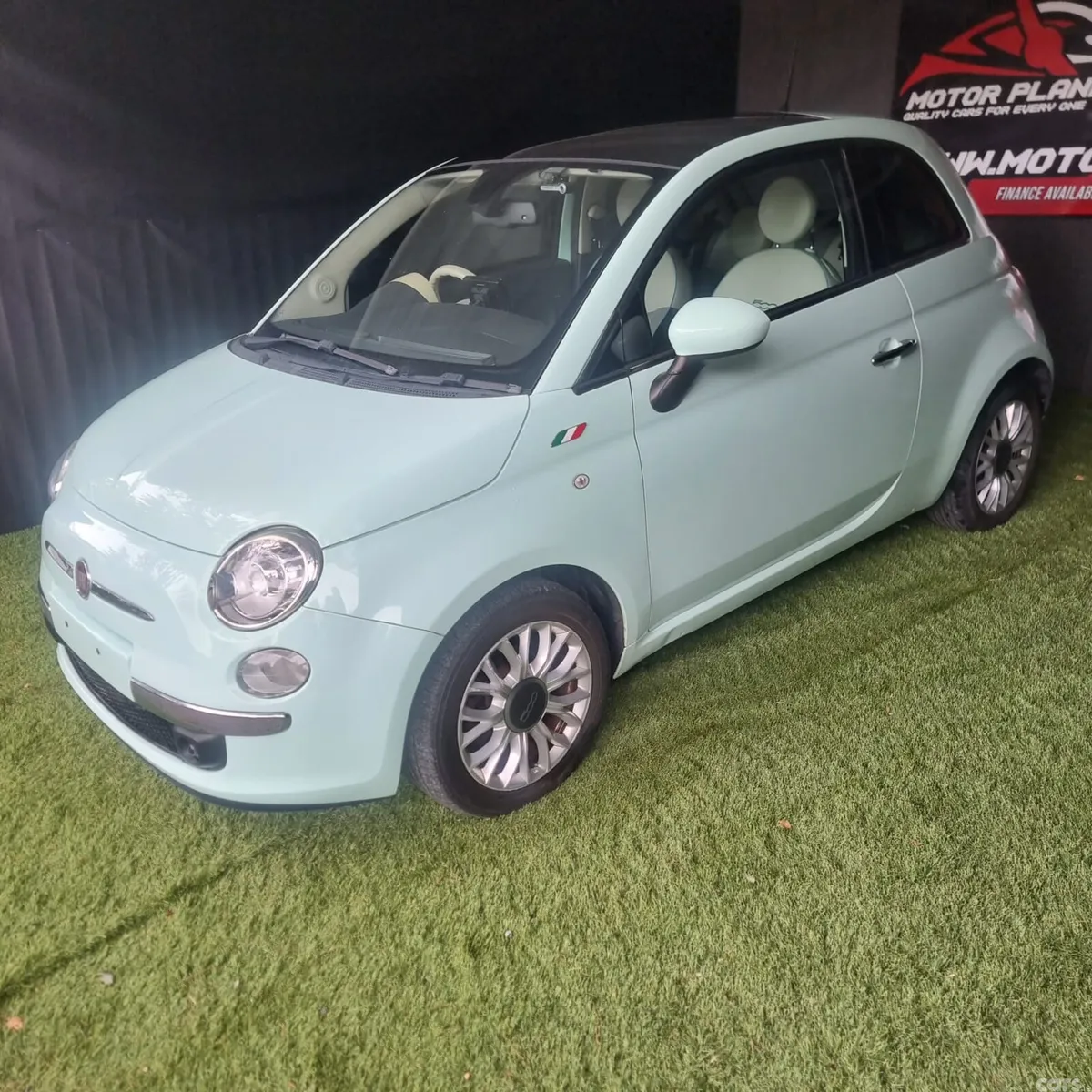 Fiat 500 Coupe, Petrol, 2015, Green