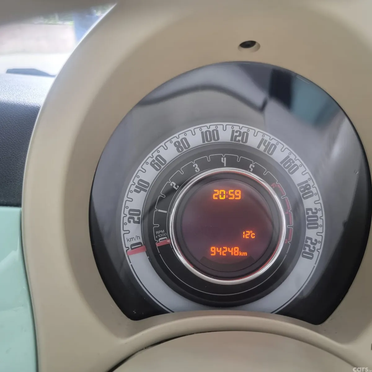 Fiat 500 Coupe, Petrol, 2015, Green